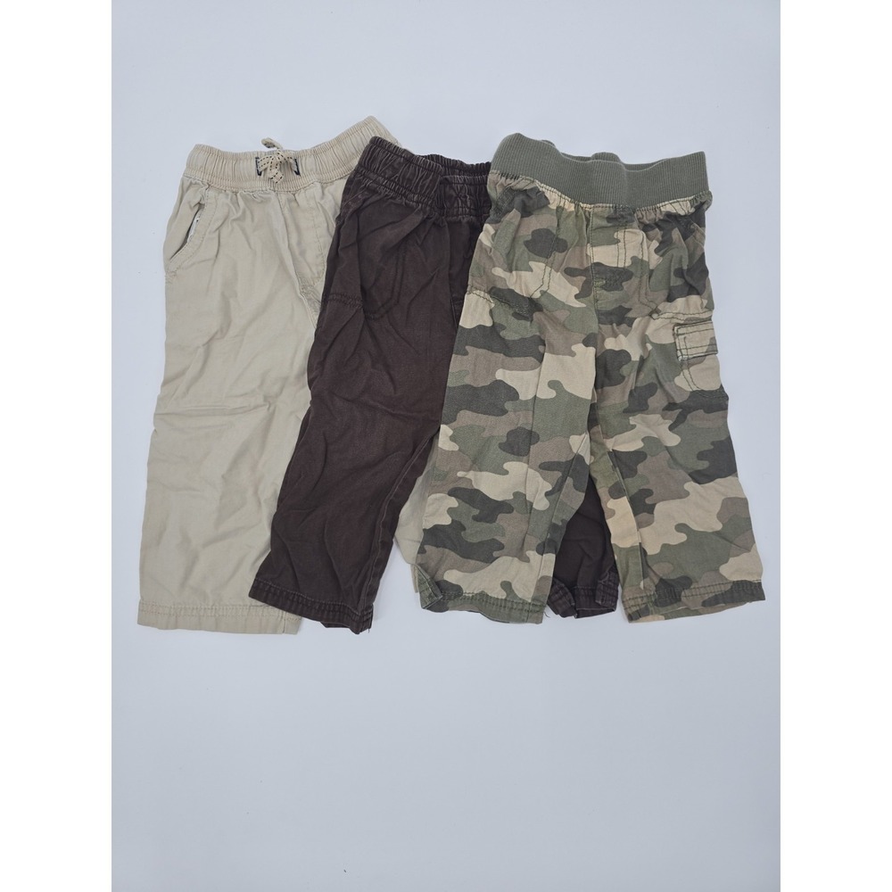 Lot Of 3 Baby Boy 18 Months Pants Cargo Camouflage Camo